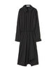 JULIE KEGELS DRESS コットンナイロン シャツドレス