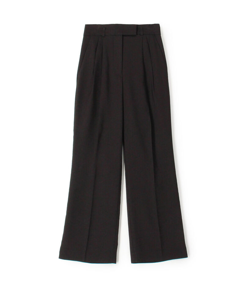 Mame Kurogouchi Linen Touch Triacetate Cropped Trousers