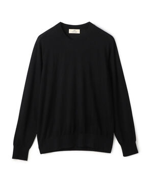 カシミヤ クルーネックプルオーバー Cariaggi