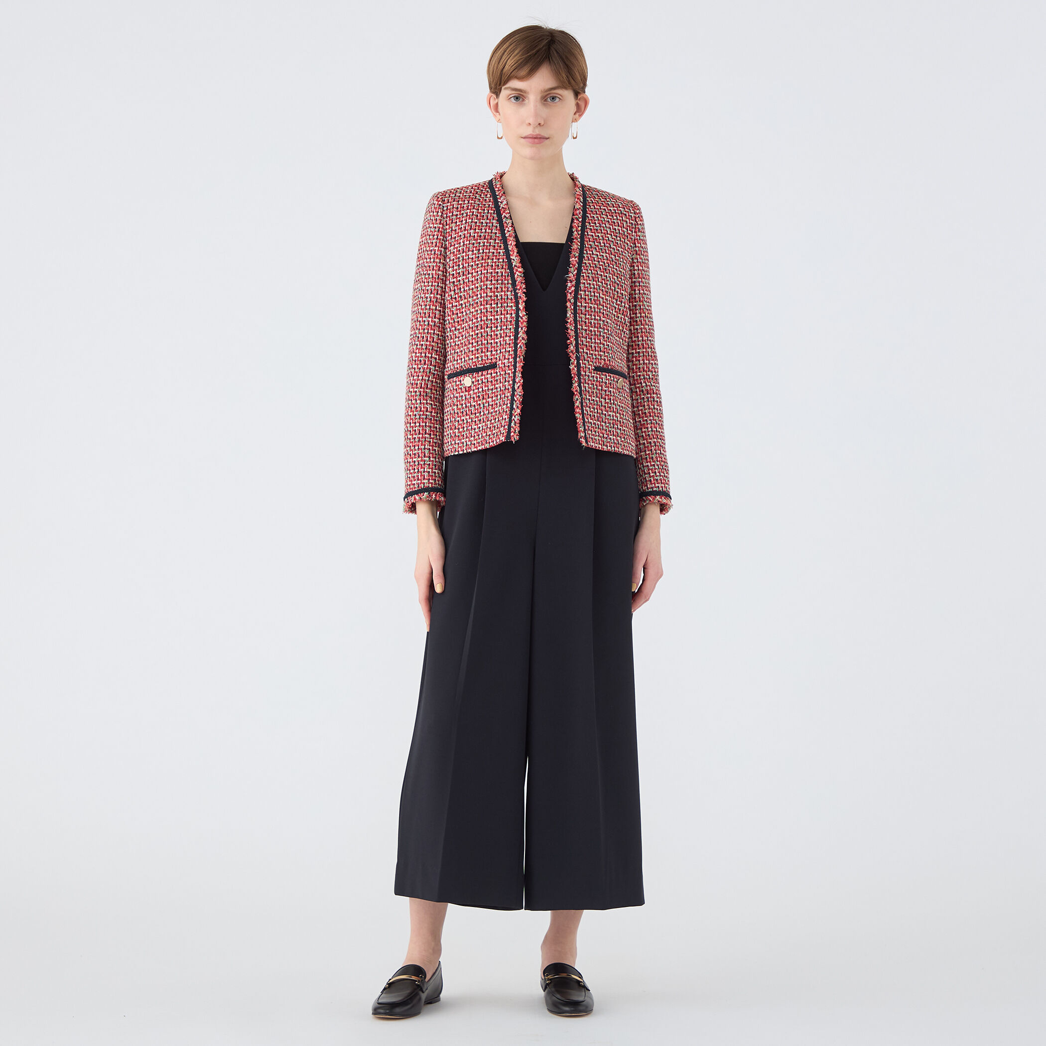 TOMORROWLAND｜Acerola Vネックショートジレ | Rakuten Fashion