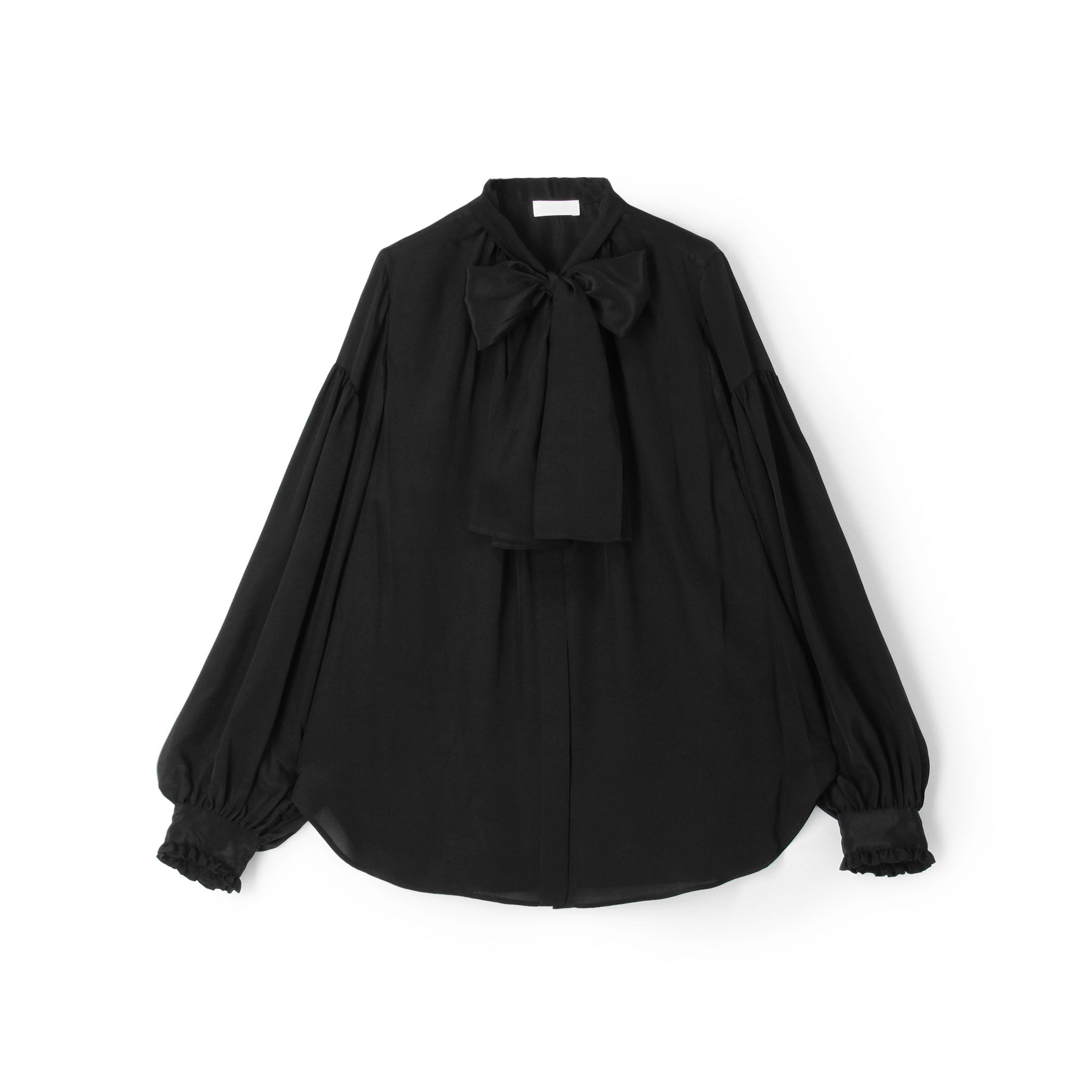 美品 トゥモローランド 2,6万円 リボンブラウス ボウタイブラウス C590 クリアデシン ボウタイブラウス｜トゥモローランド 公式通販