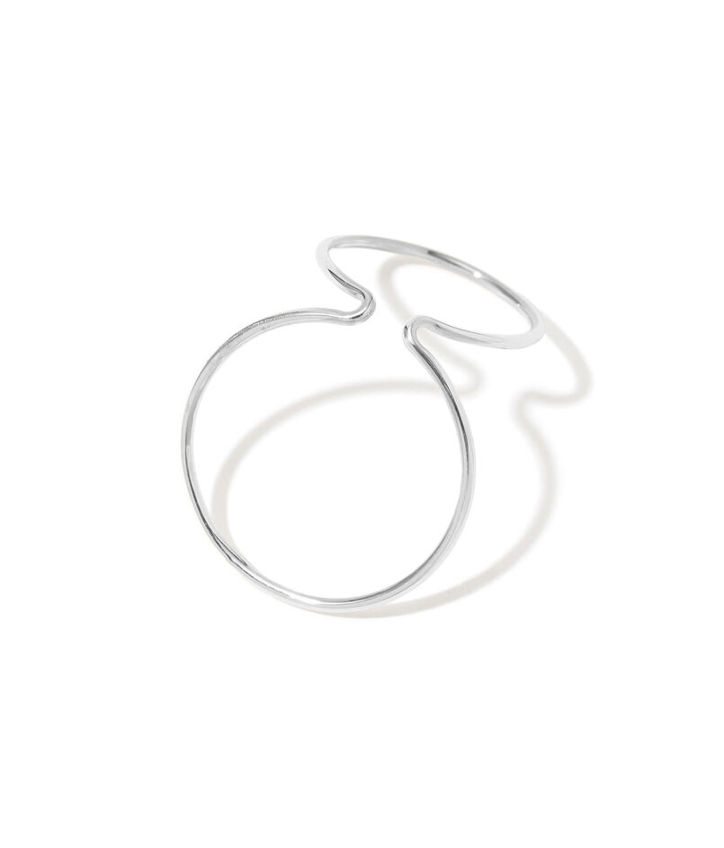 SASKIA DIEZ ダブルサークル イヤーカフ