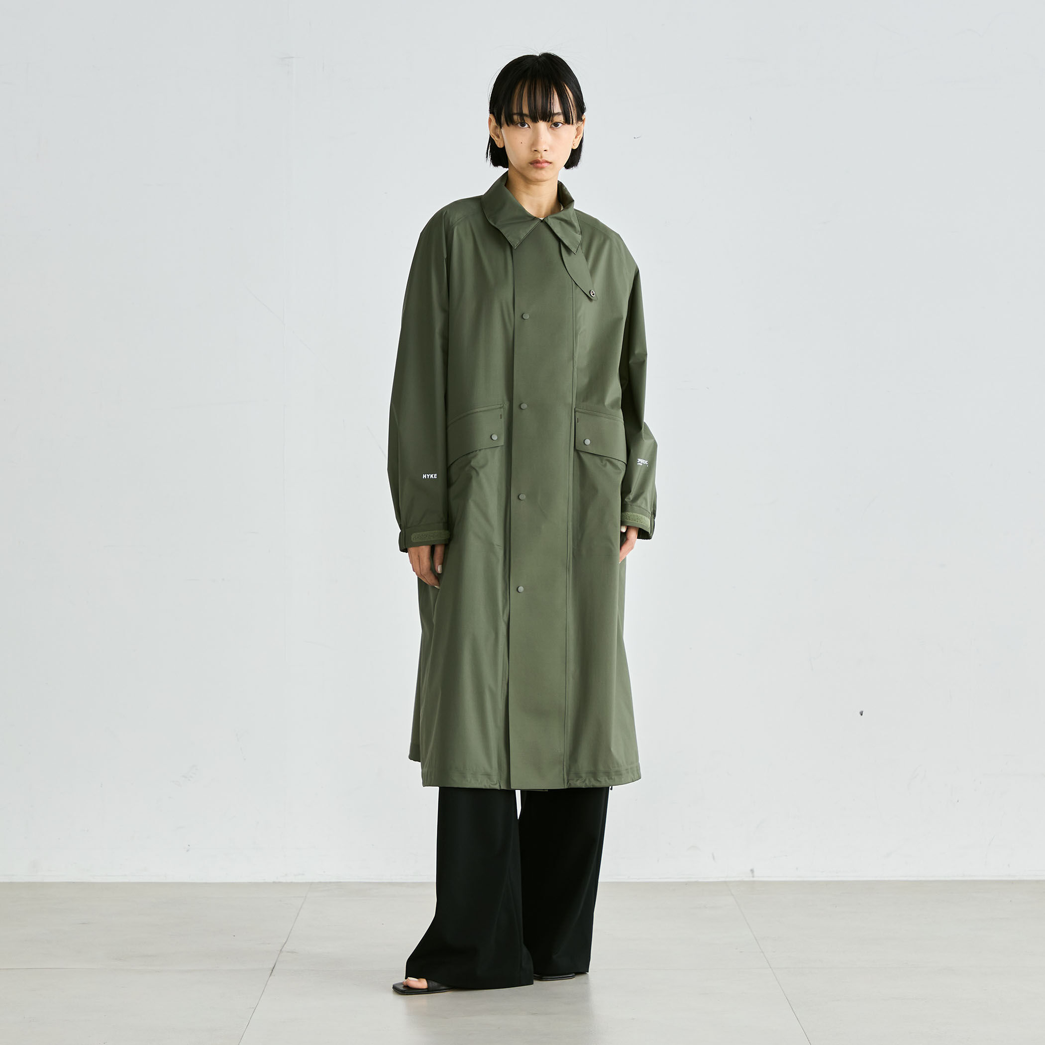 別注】HYKE×Edition RIDING COAT｜トゥモローランド 公式通販