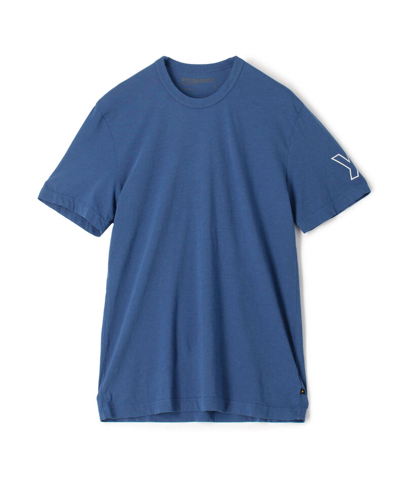 YOSEMITEロゴプリント クルーネックTシャツ MLJ3311AK
