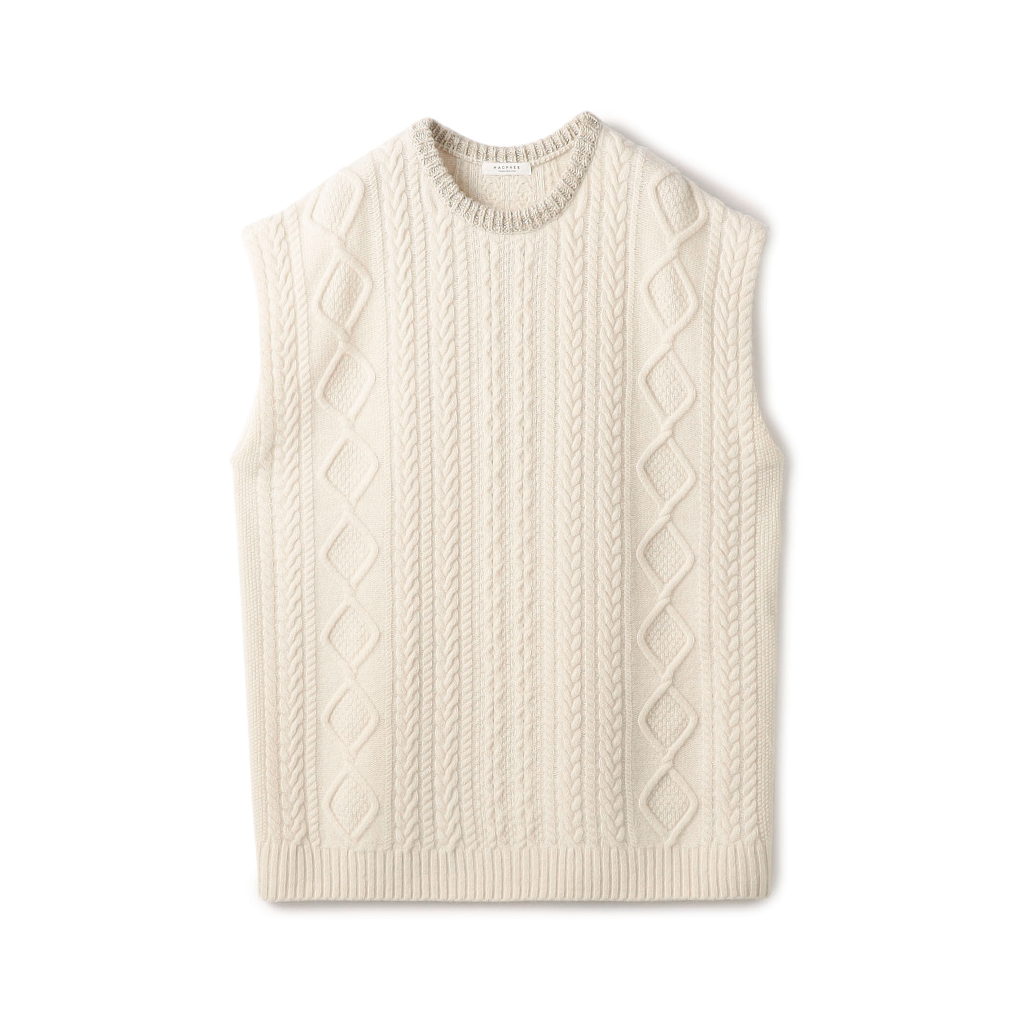 ルレックスケーブル クルーネックベスト｜トゥモローランド 公式通販