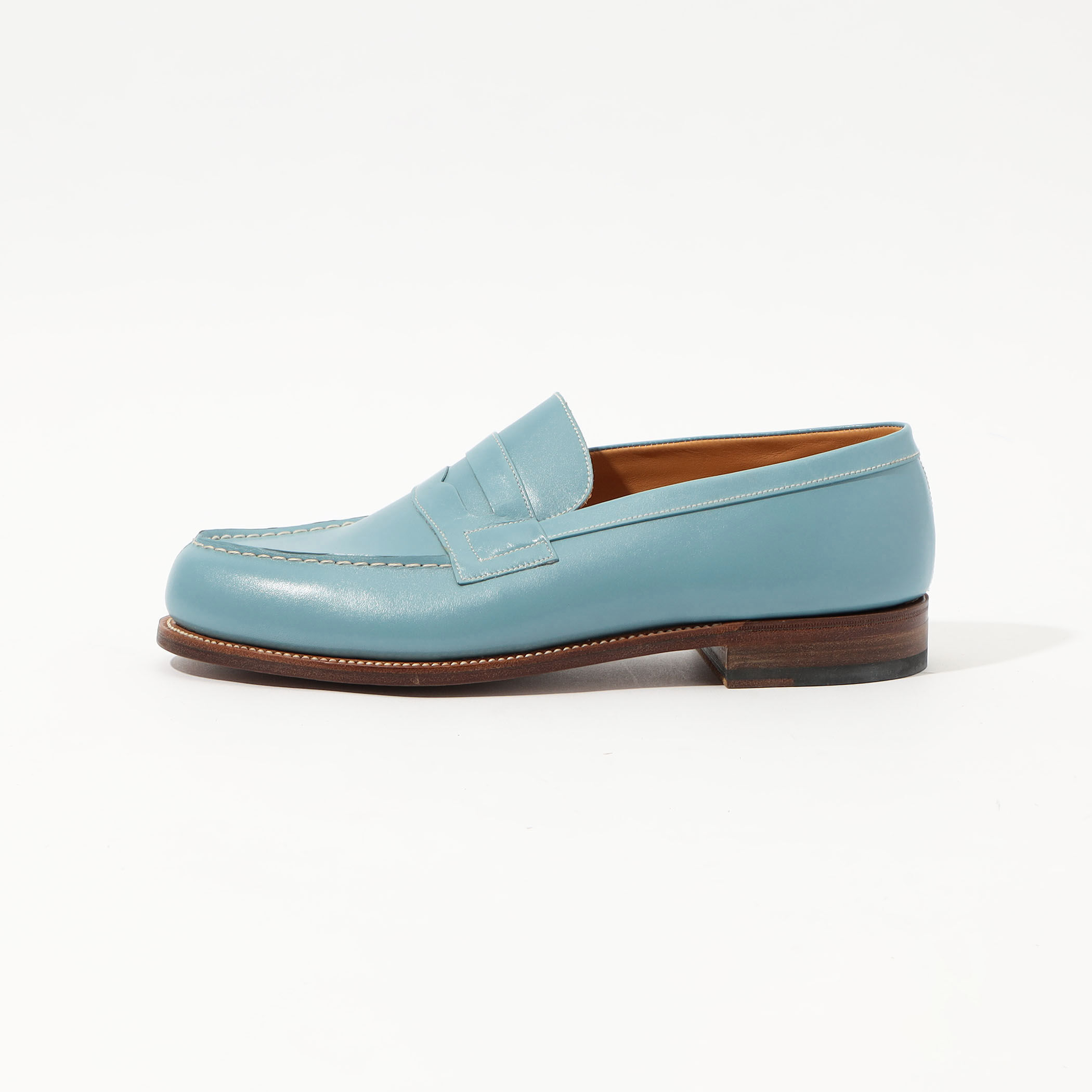 美品 J.M. WESTON ローファー バイカラー ボックスカーフ 182 別注】J.M. WESTON Signature Loafer ボックスカーフ ローファー D