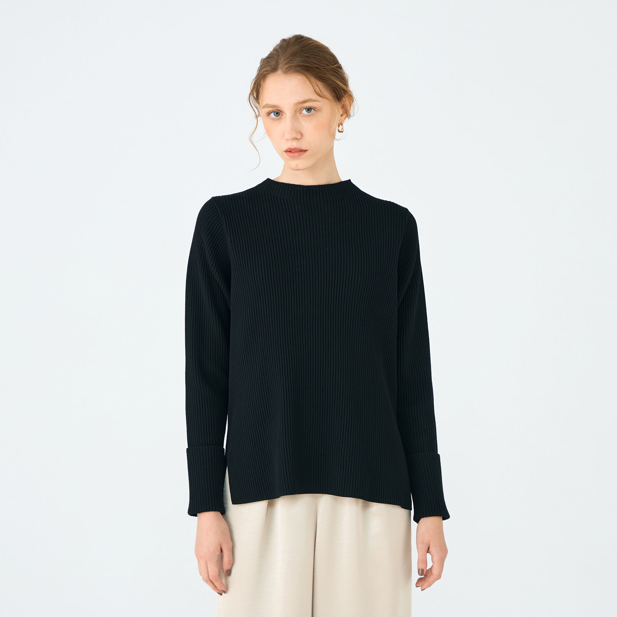 リンクスリブ ビルドネックプルオーバー｜トゥモローランド 公式通販