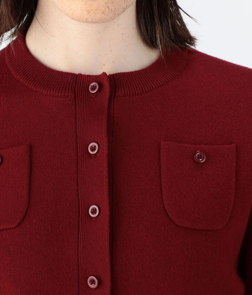 CABaN コットンカシミヤ クルーネックカーディガン｜トゥモローランド  