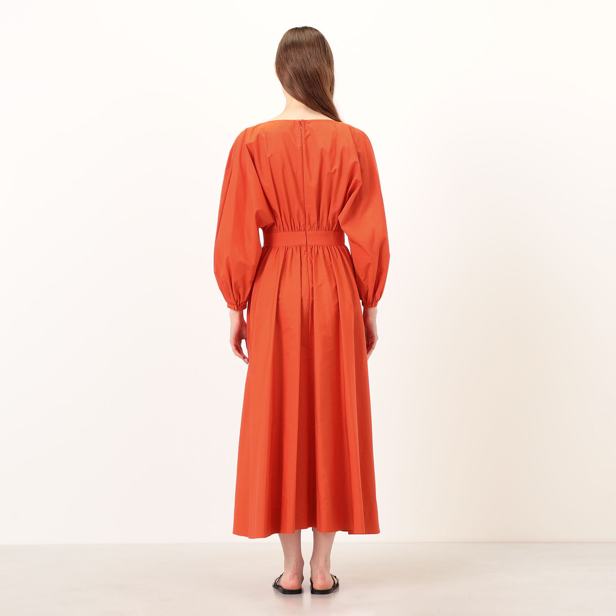 GABRIELA HEARST AHMOSE DRESS コットン マキシドレス