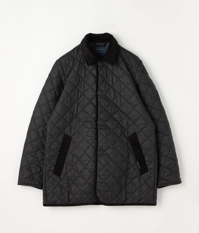 袖丈62㎝LAVENHAM（ラベンハム）のキルティングジャケット　送料無料　34サイズ
