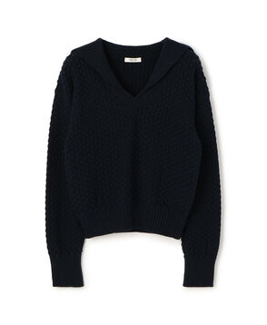 ハイブリットケーブル セーラーカラープルオーバー