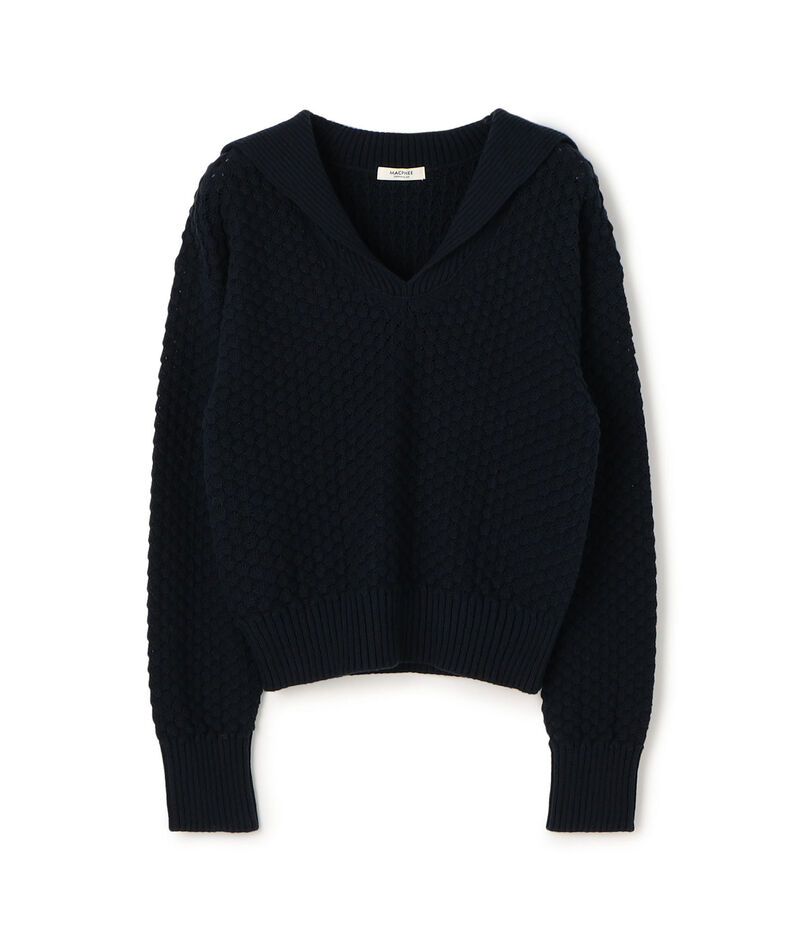 ハイブリットケーブル セーラーカラープルオーバー