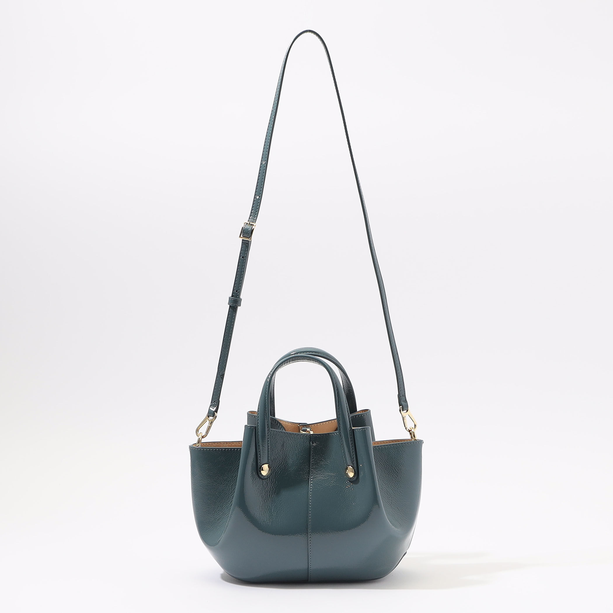 Atelier TOMORROWLAND SHELL MINI エナメルバッグ｜トゥモローランド