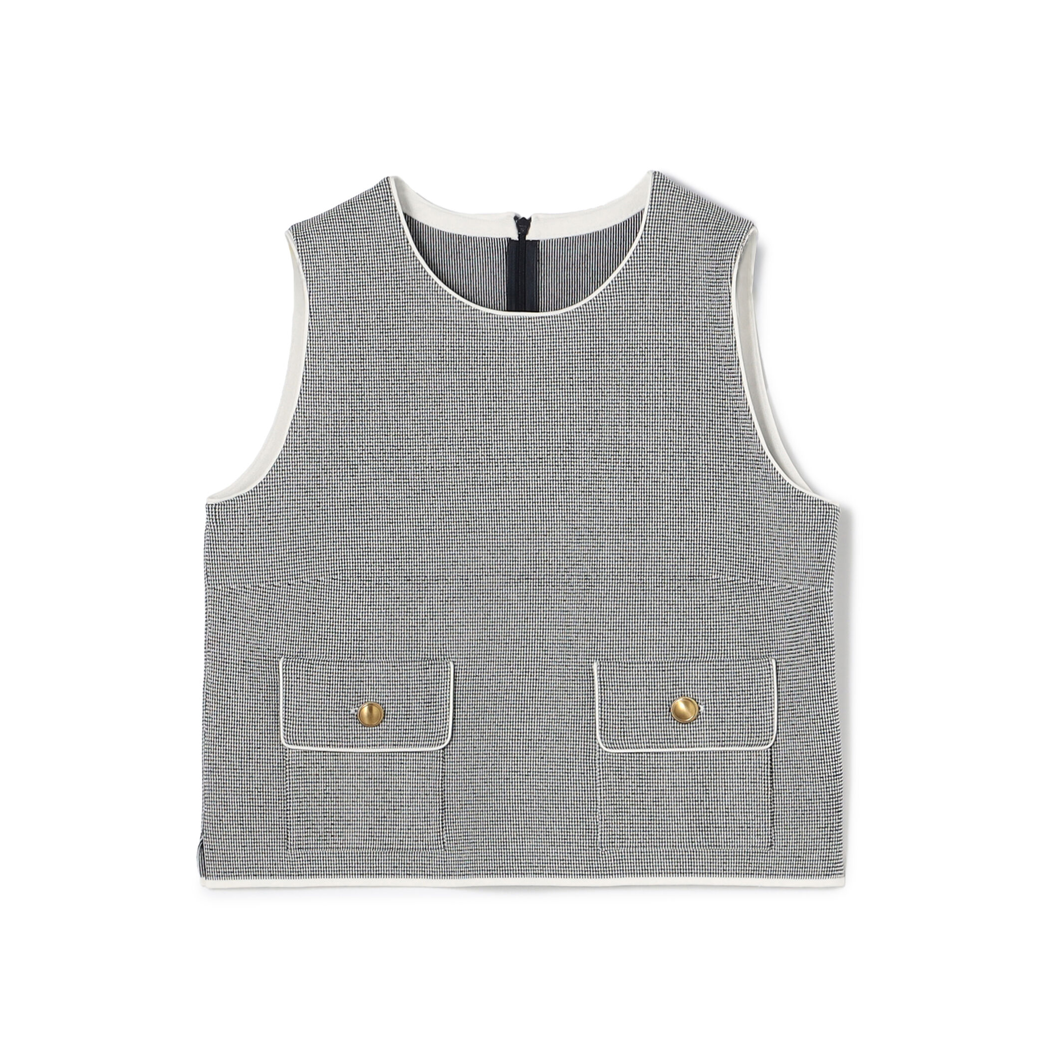 ハムちゅう WEB先行予約】 ストレッチダブルジャカード パイピングプルオーバー