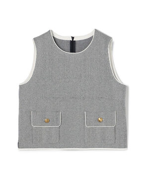 【WEB先行予約】 ストレッチダブルジャカード パイピングプルオーバー