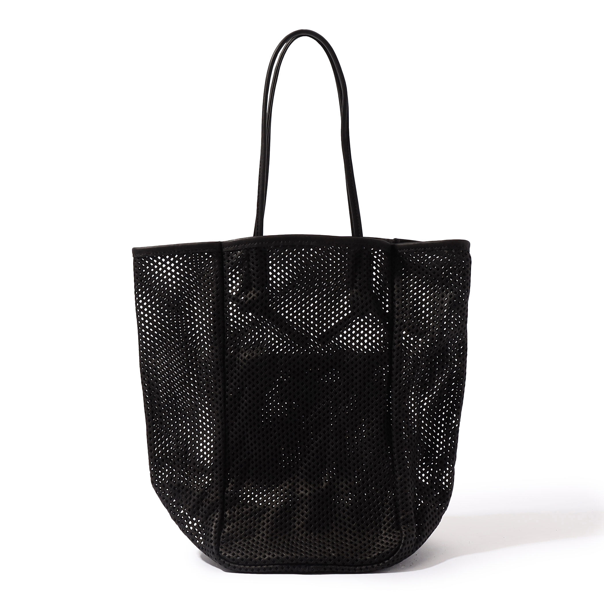 史上最も激安 AMIACALVA WASHED LEATHER MESH TOTET M トートバッグ バッグ