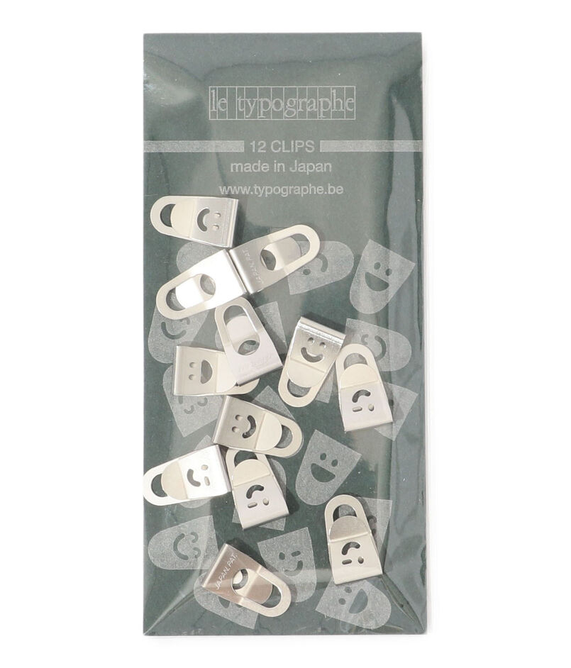 Le Typographe SMILY CLIPS 12pcs