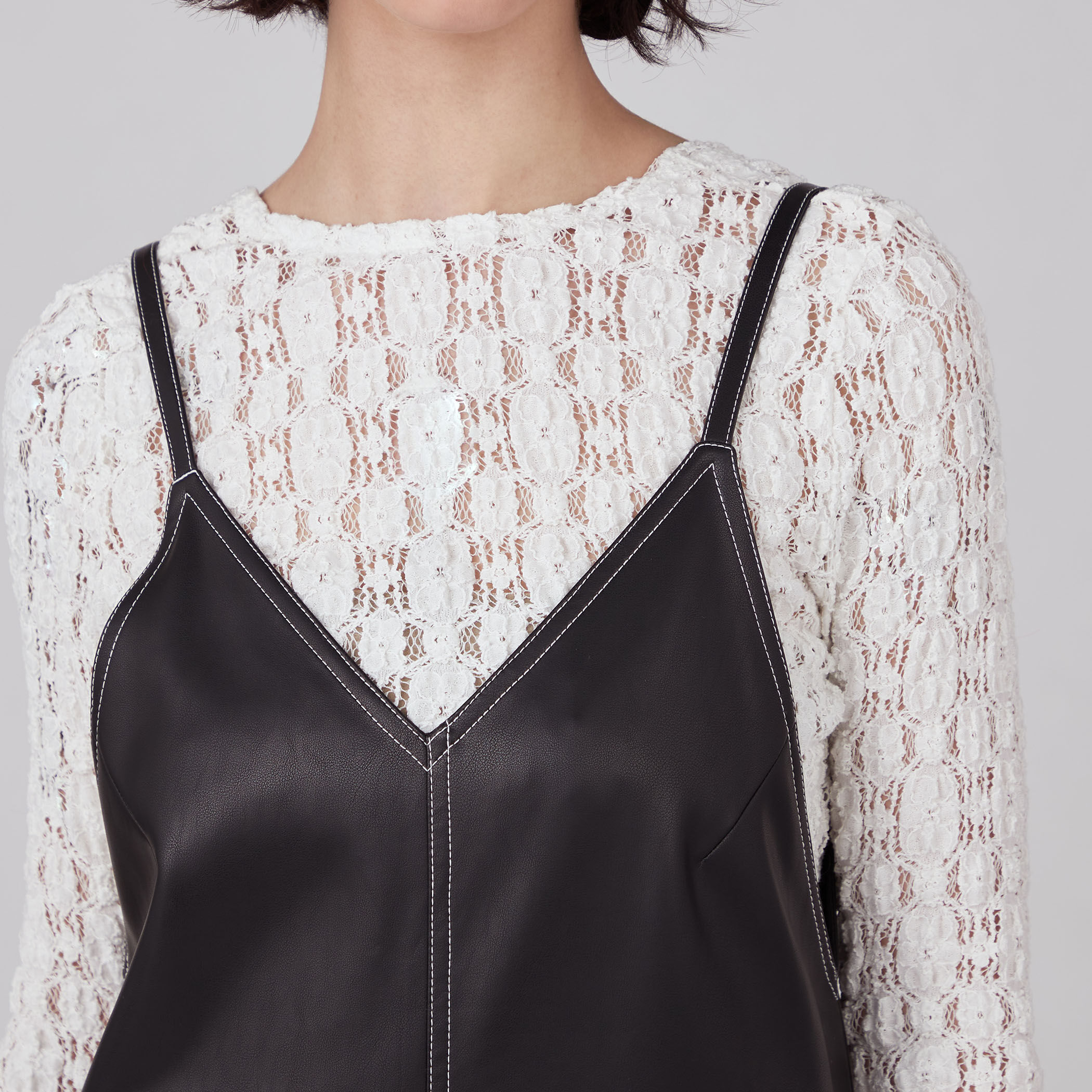 モーニング　RK　合皮　ロング　その２ レザーライク キャソールワンピース｜トゥモローランド 公式通販