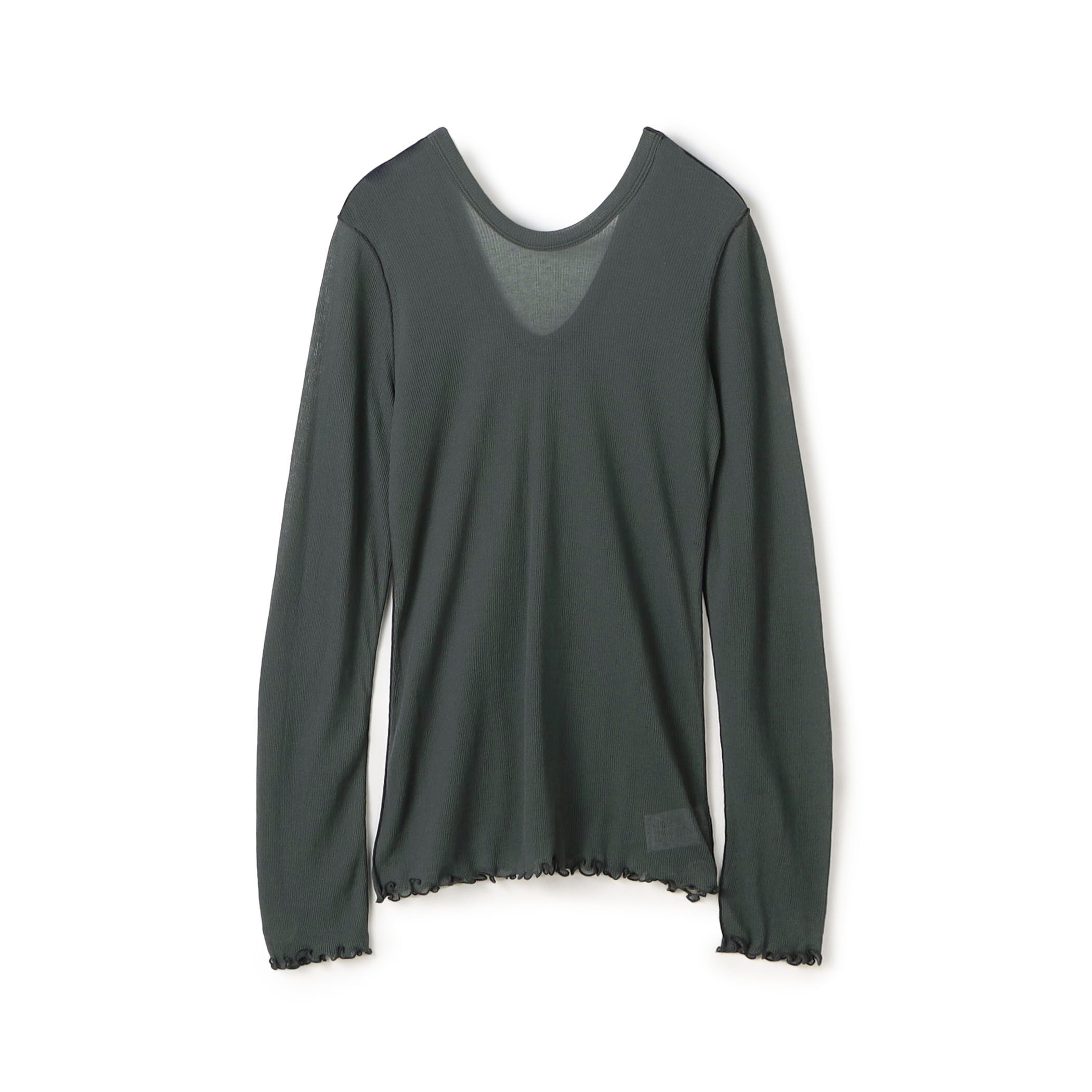 【HAKUJI/ハクジ】フレンチスリーブTシャツ HAKUJI ハクジ Tencel cotton L/S PO テンセル コットン ロング