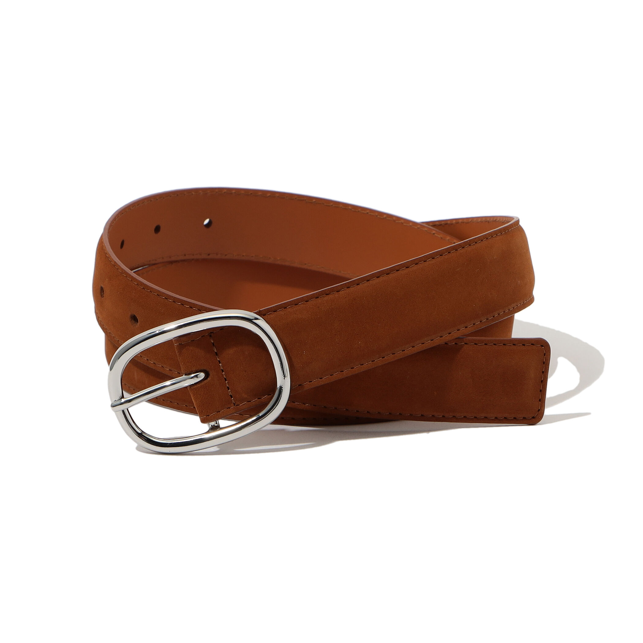 別注】MAISON BOINET nubuck leather belt｜トゥモローランド