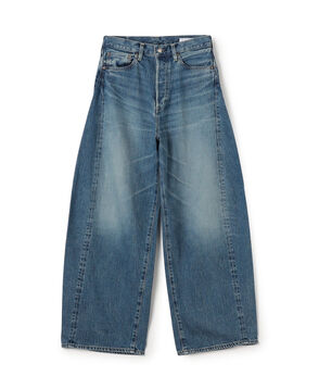HYKE BARREL-LEG JEANS