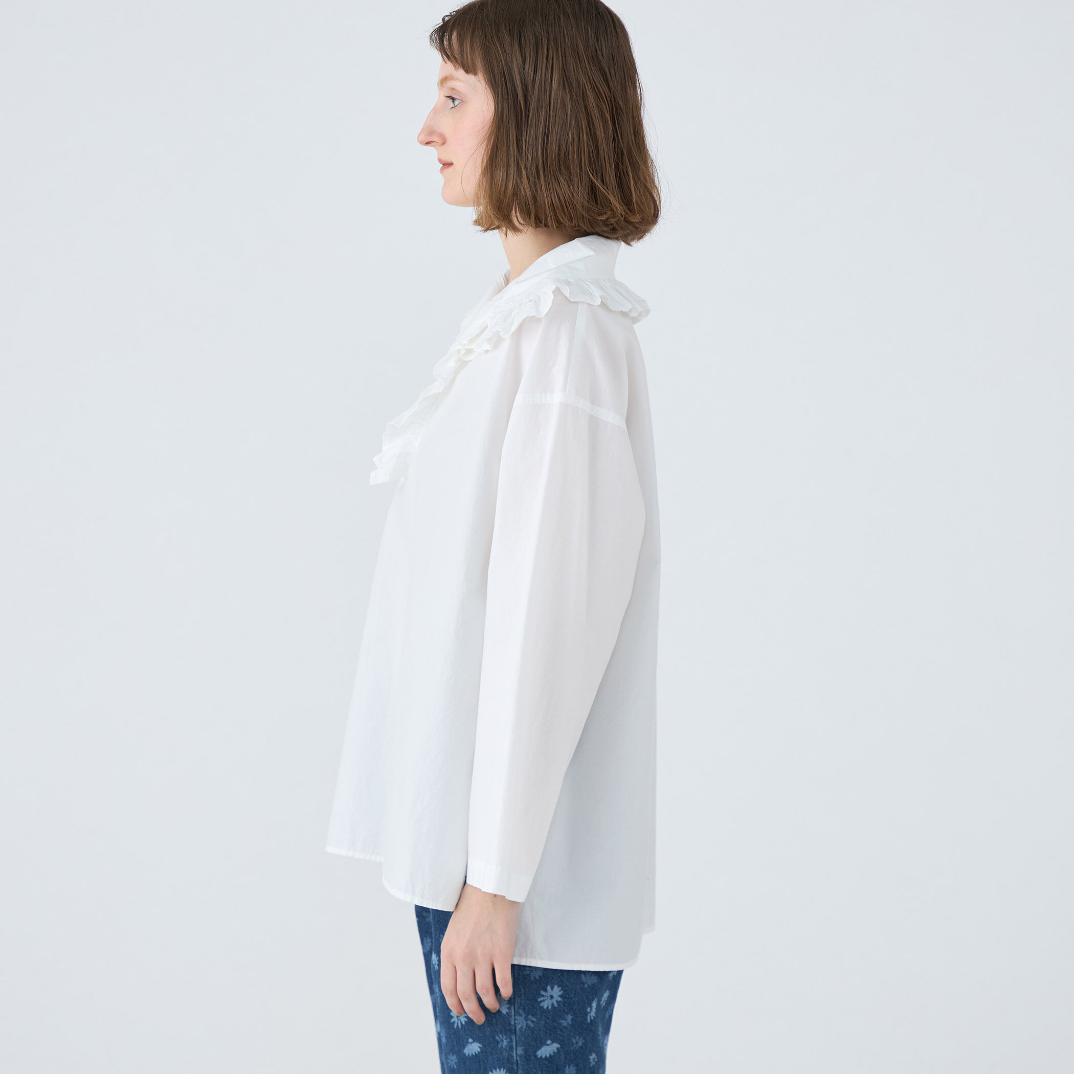 楽天市場】【SALE／40%OFF】コットンタイプライター フリル