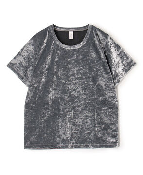 Simone Wild HAMMERED VELVET T SHIRT
