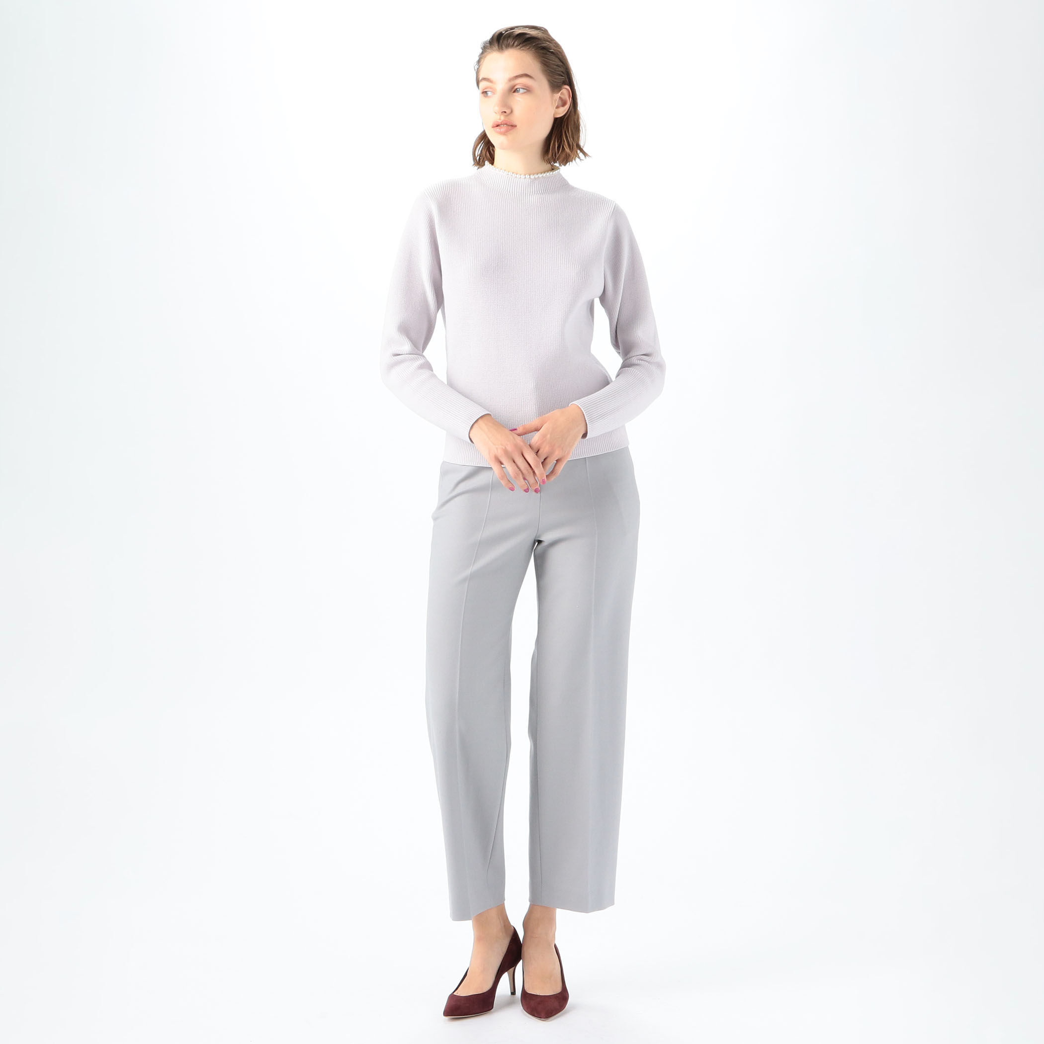セール】 デュアルストレッチウール ストレートパンツ （その他