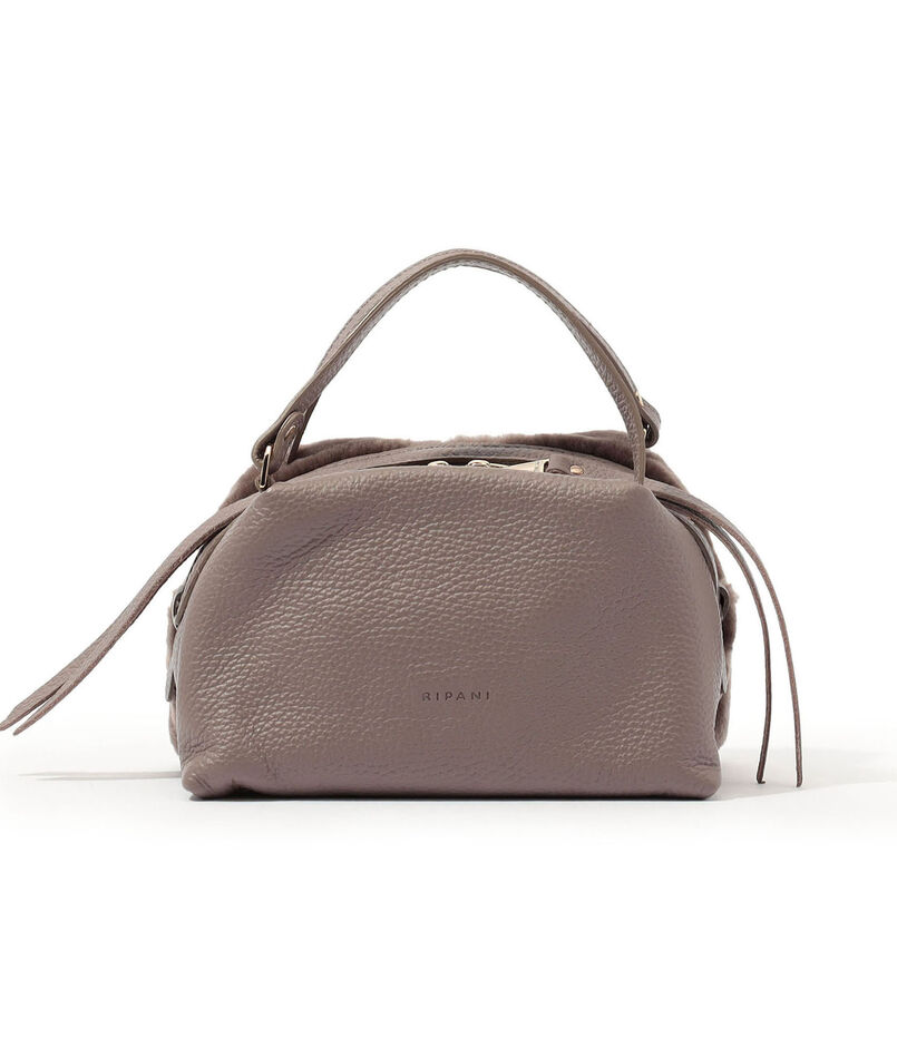 RIPANI RONDINE S ムートンコンビ ショルダーバッグ