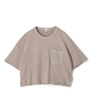クロップドリラックスフィットポケットTシャツ WRBJ3168