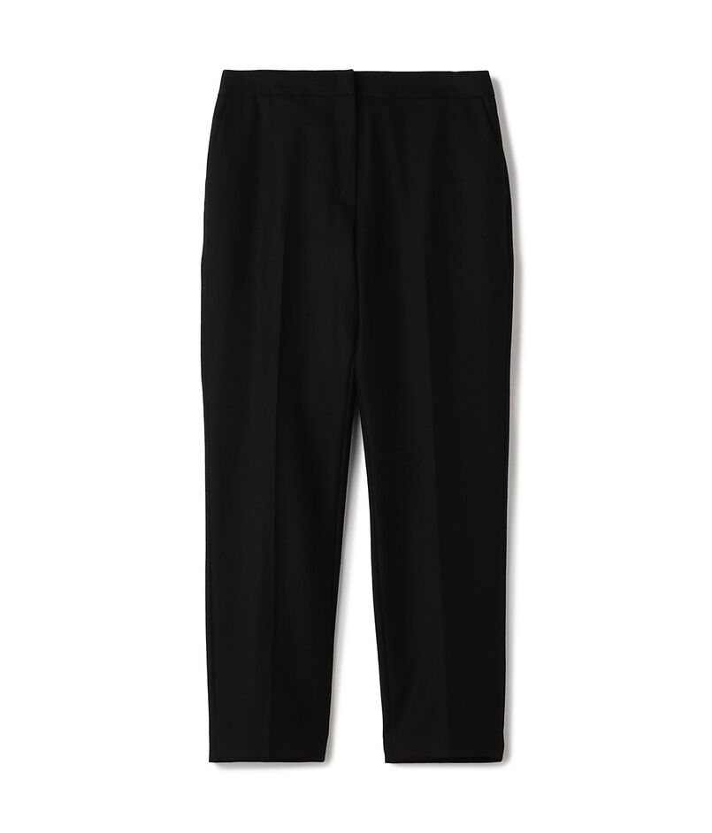 フランネルウールストレッチ シガレットパンツ
