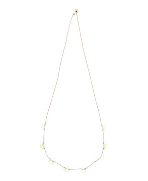 SEE REAL FLOWERS CITRINE PETAL ネックレス