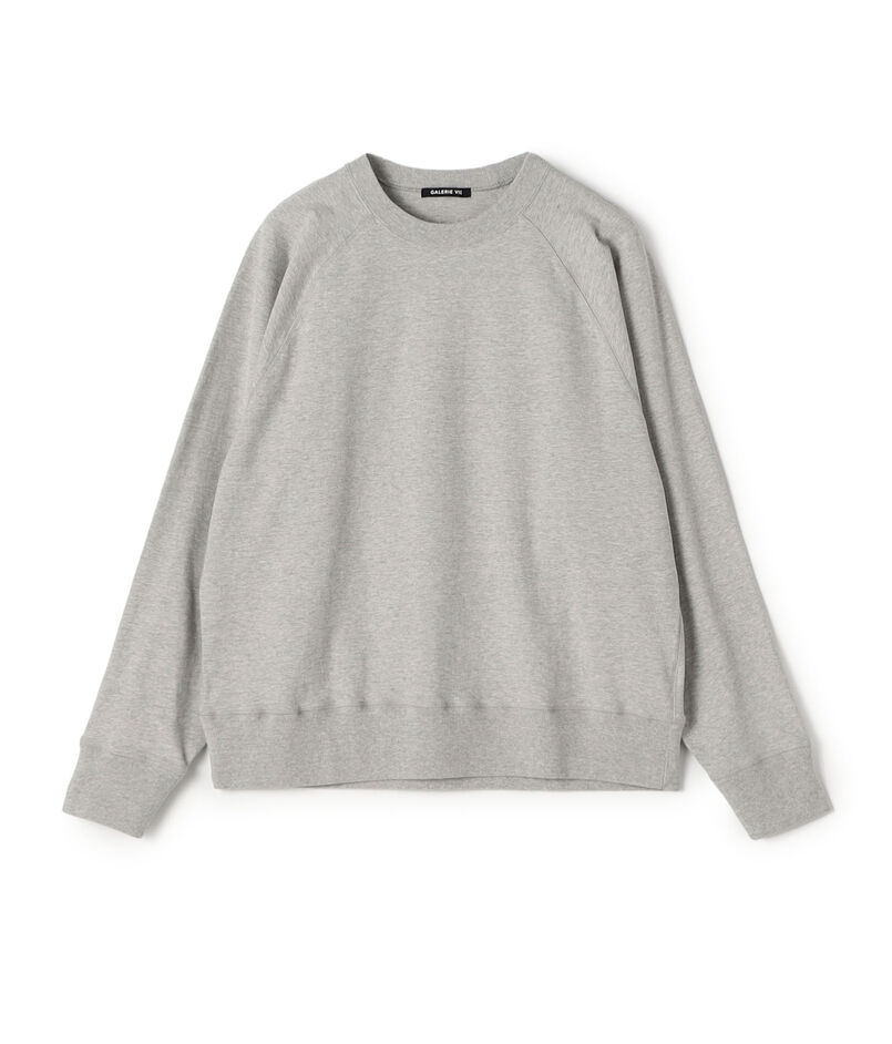 クレープコットンジャージー ラグランスリーブプルオーバー