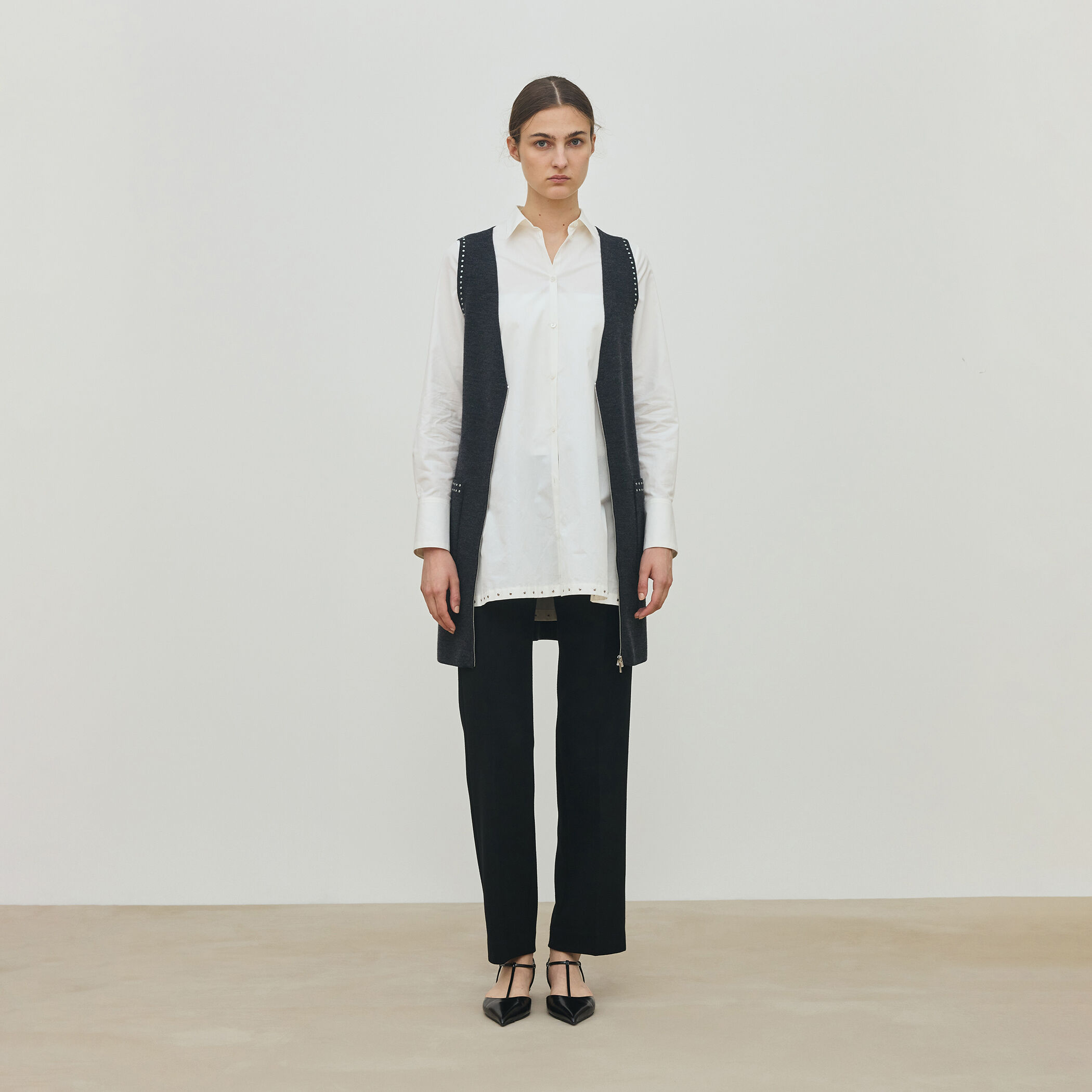 ハーフカーディガン ミドルジレ｜トゥモローランド 公式通販