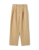 edition pourell リネン タックパンツ