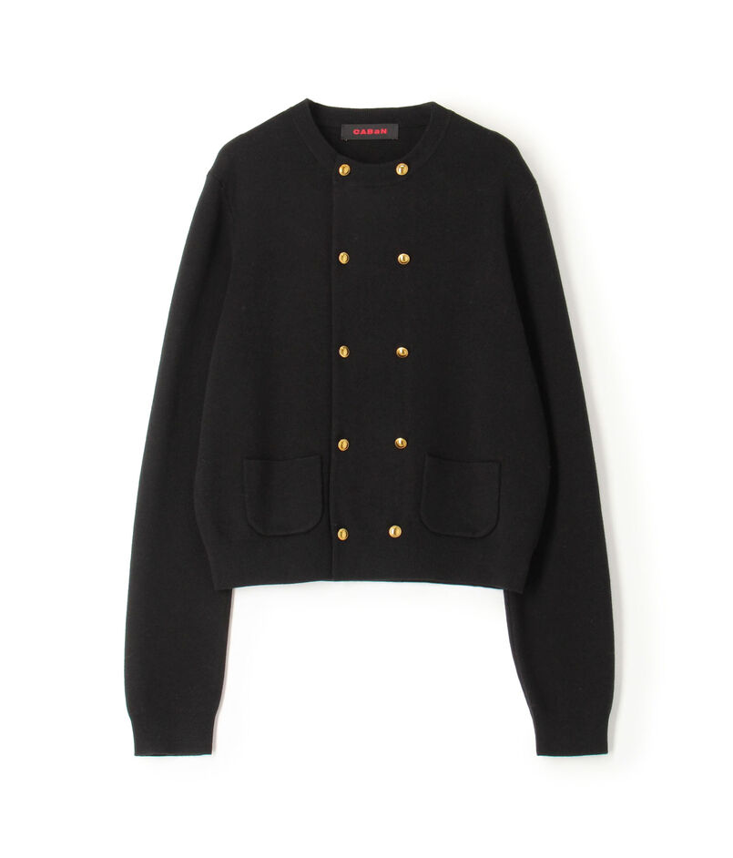 CABaN コットンカシミヤ ダブルボタンカーディガン｜トゥモローランド  
