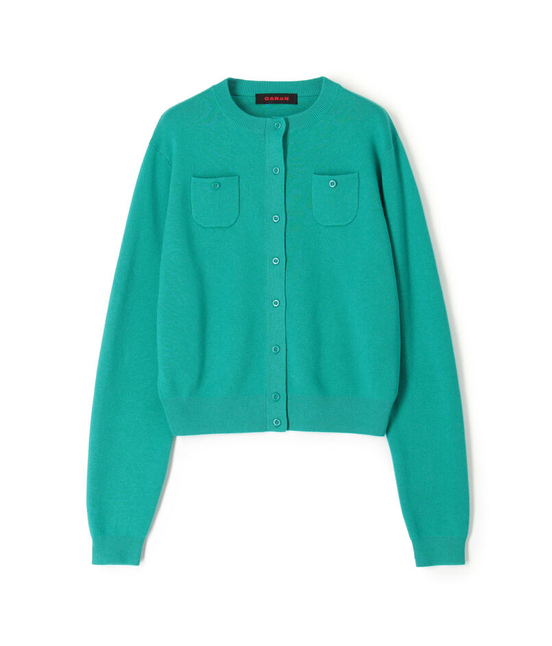 CABaN コットンカシミヤ クルーネックカーディガン｜トゥモローランド  