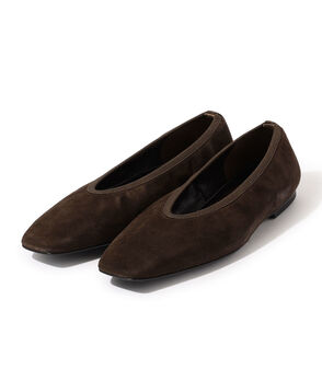 TOTEME Suede Ballerinas フラットシューズ