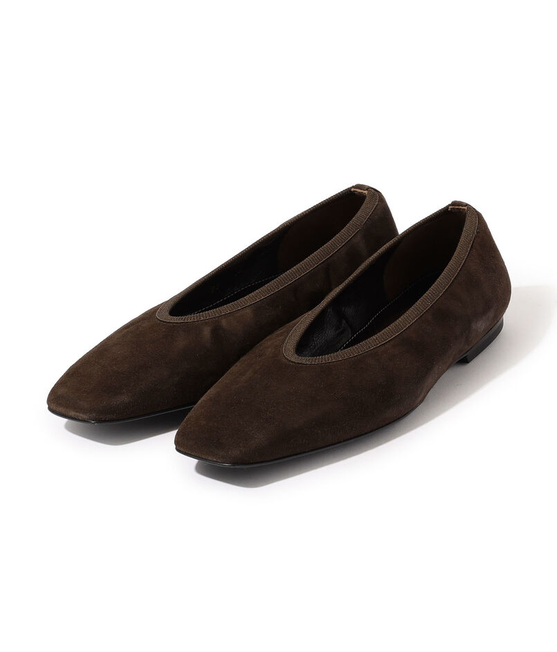 TOTEME Suede Ballerinas フラットシューズ