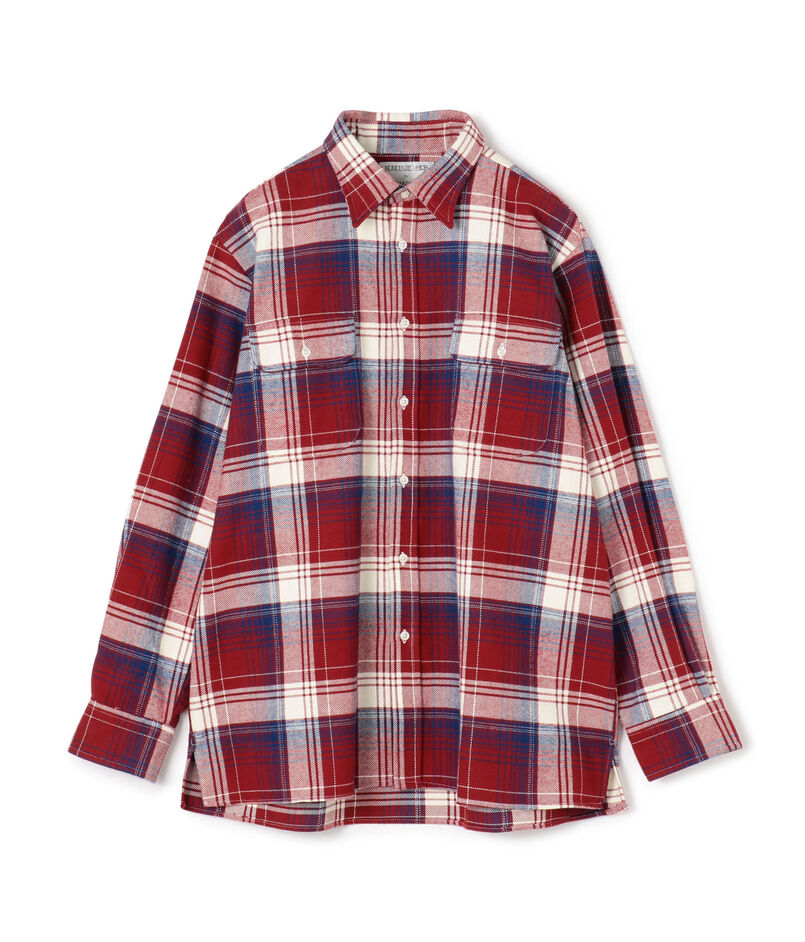 【別注】INDIVIDUALIZED SHIRTS コットン CPOシャツ