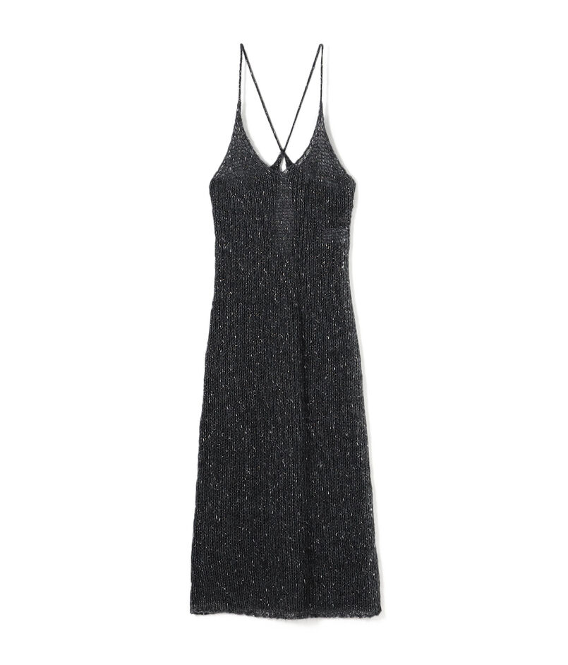 アルパカラメ ニットワンピース