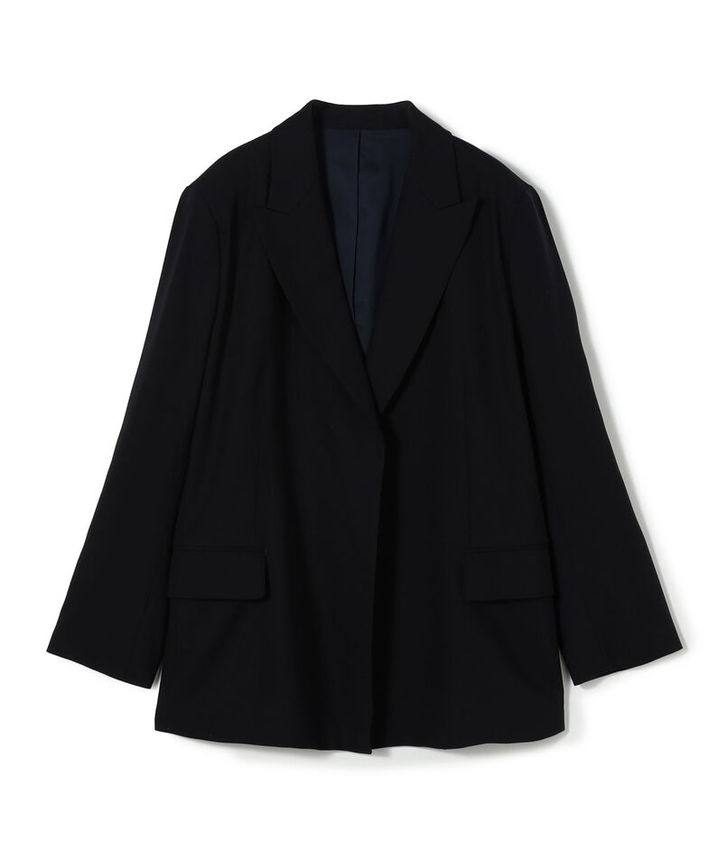 【WEB先行予約】ウールドスキン アンボタンシングルジャケット