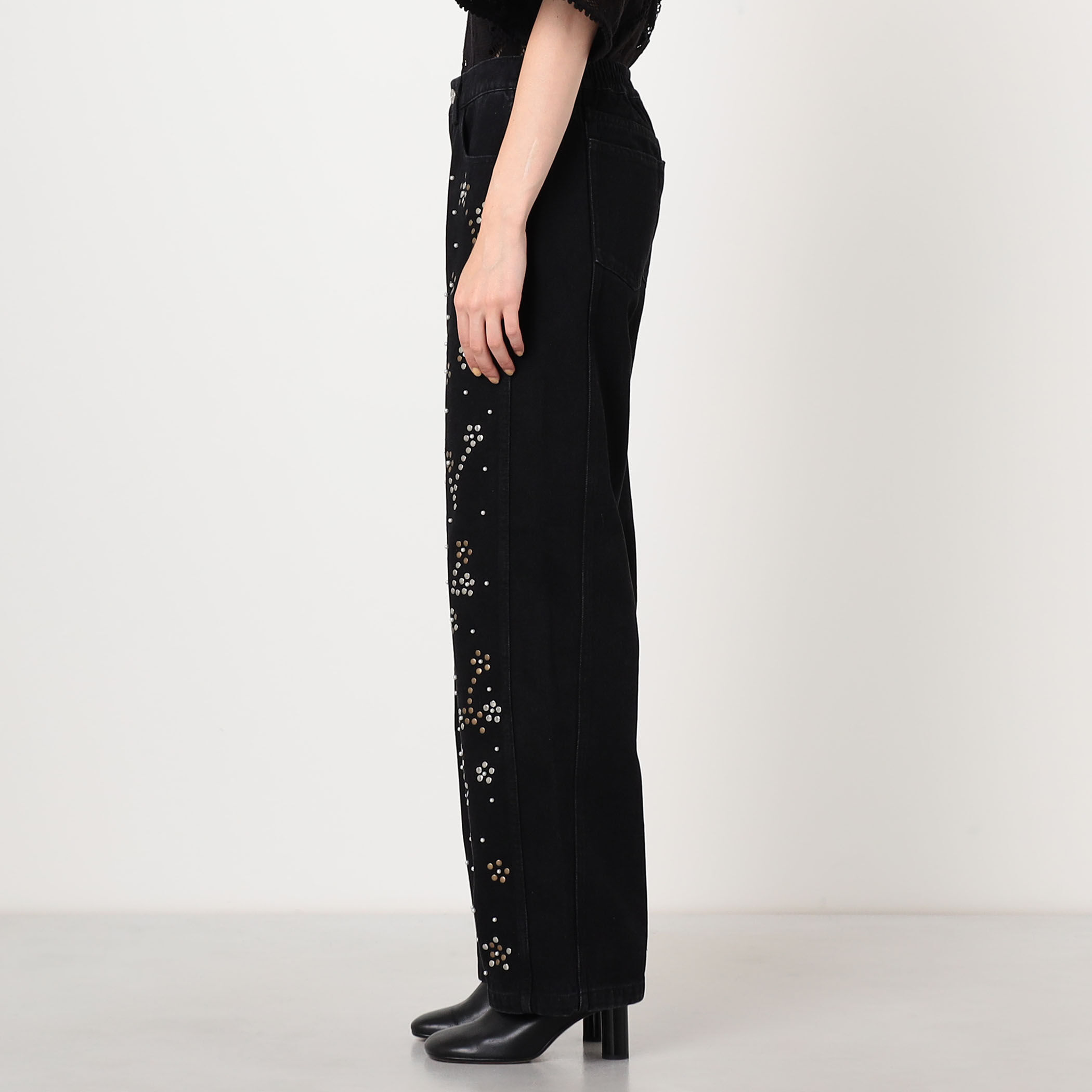 SEA NEW YORK ETTA DENIM STUDDED JEANS スタッズ デニムパンツ