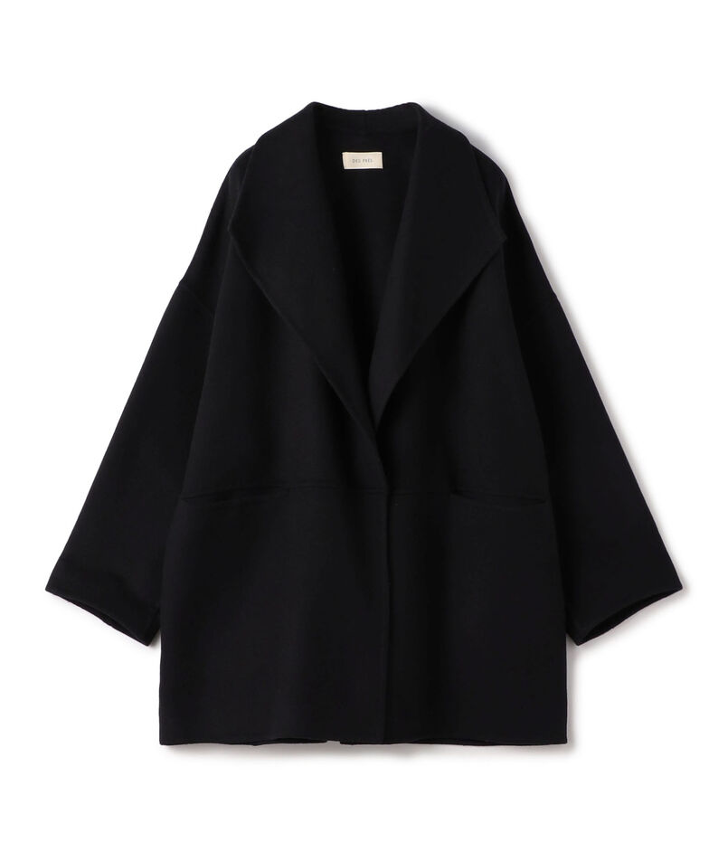【一部WEB限定】ダブルフェイスメルトンビーバー ショートコート