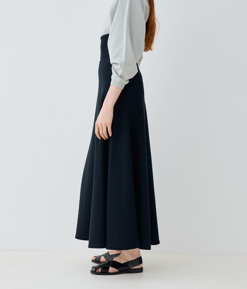 ストレッチコットン フレアマキシスカート｜トゥモローランド 公式通販 