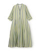 ne Quittez pas Cotton Voile Stripe ワンピース