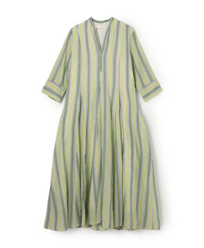ne Quittez pas Cotton Voile Stripe ワンピース