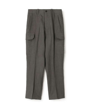 60リネン カーゴパンツ