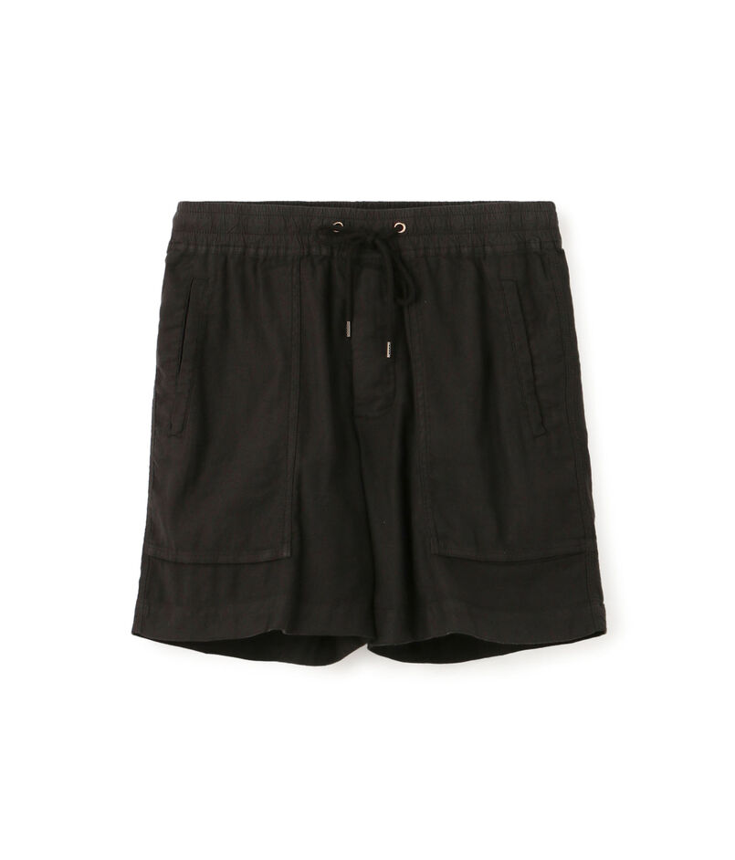 リネンコットン パッチポケットショーツ MLCO4256