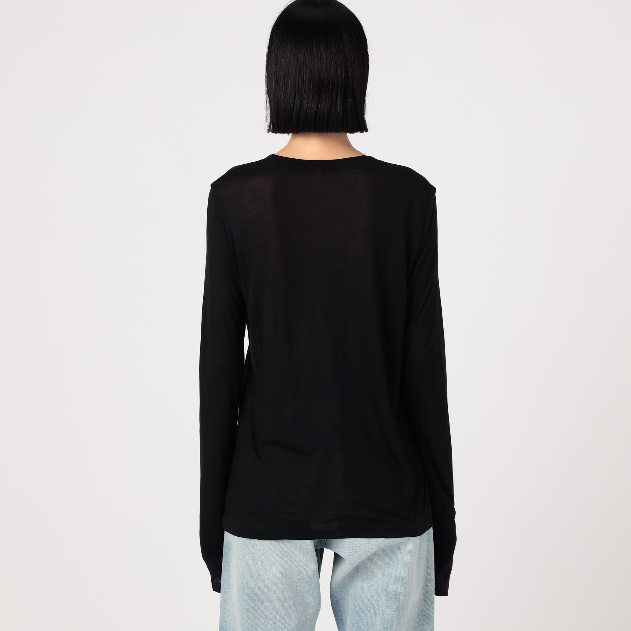 Baserange / Long Sleeve Tee 黒 ブラック　Sサイズ BASERANGE/ベースレンジ】CORE LONG SLEEVE TEE（Tシャツ